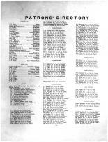 Patrons Directory, Brown County 1905